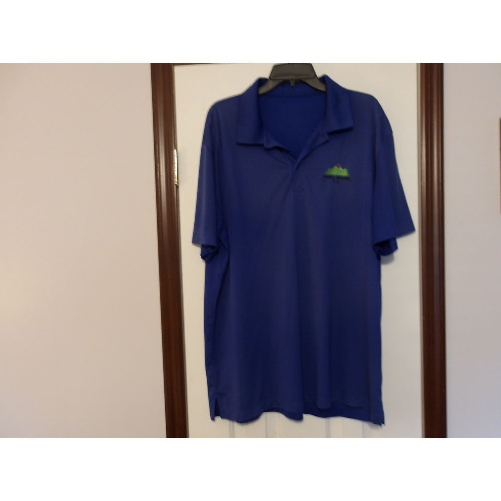 Smoky Mountain Country Club Navy Blue Golf Polo Shirt Athletic Casual
